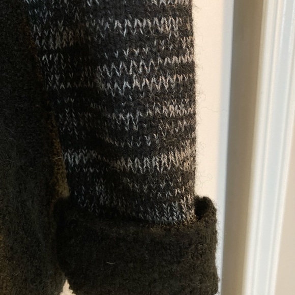 Apt 9 Black Cardigan Sweater Multi-Texture Size PL Excellent Used Condition - Picture 2 of 11